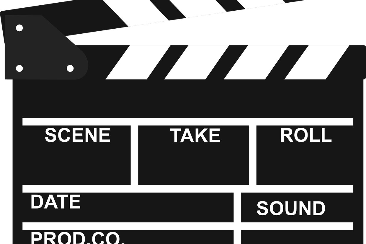 Und action. Filmklappe.