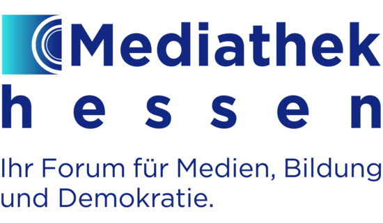 Logo: Mediathek Hessen - Ihr Forum für Medien, Bildung und Demokratie.