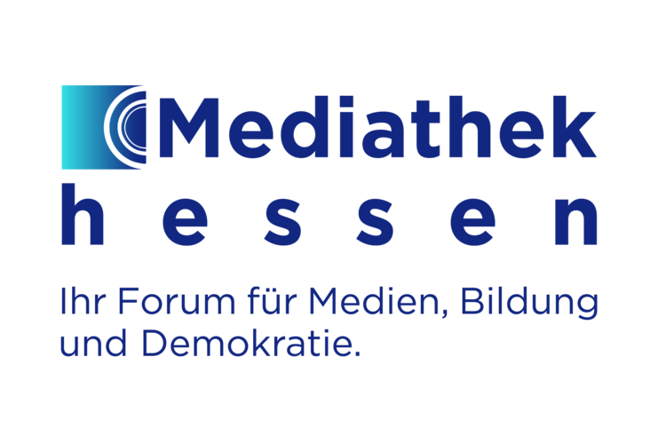 Logo: Mediathek Hessen - Ihr Forum für Medien, Bildung und Demokratie.