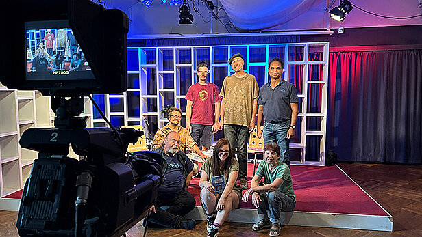 Readktionsgruppe "Kunst und Kultur" im Studio