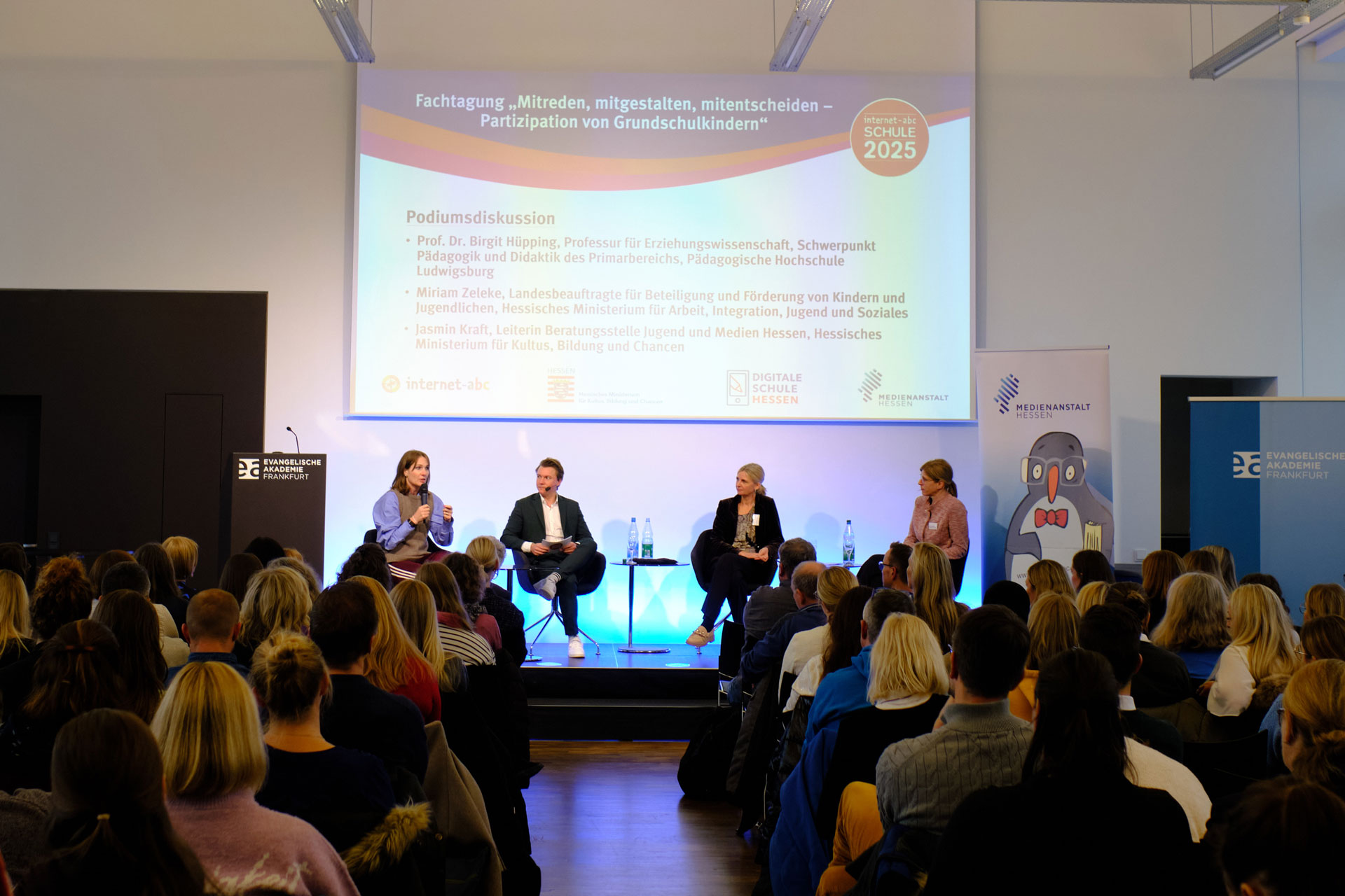 Podiumsdiskussion mit Miriam Zeleke, Jasmin Kraft und Prof. Dr. Birgit Hüpping